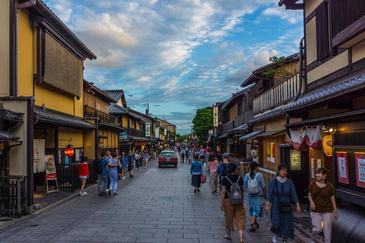 Gion district in Kyoto