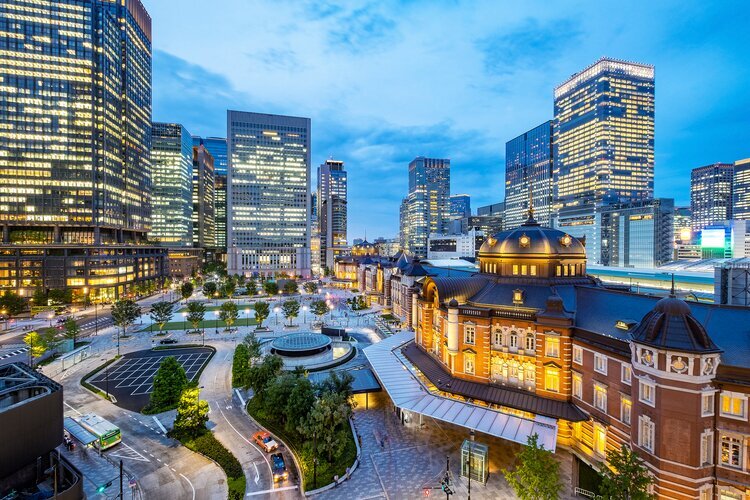 Tokyo station area
