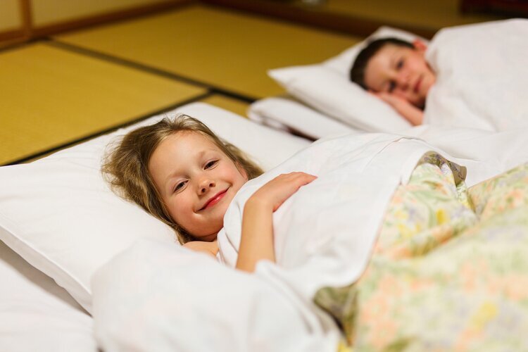 A ryokan is also a great choice for families