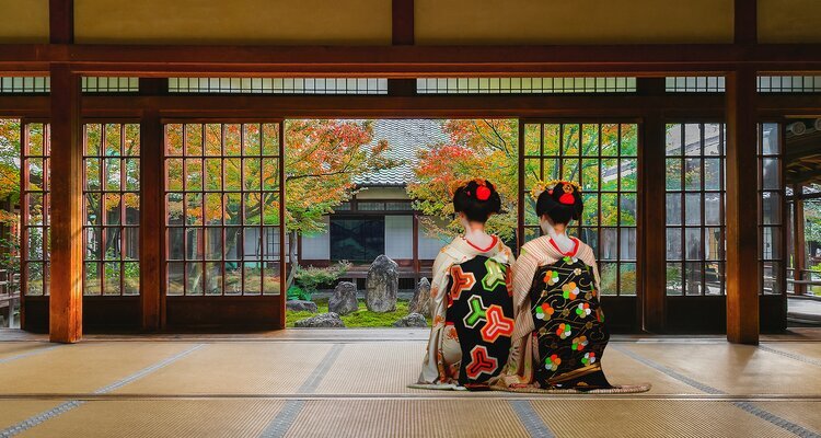 Japanische Geisha