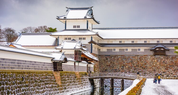 Kanazawa in winter
