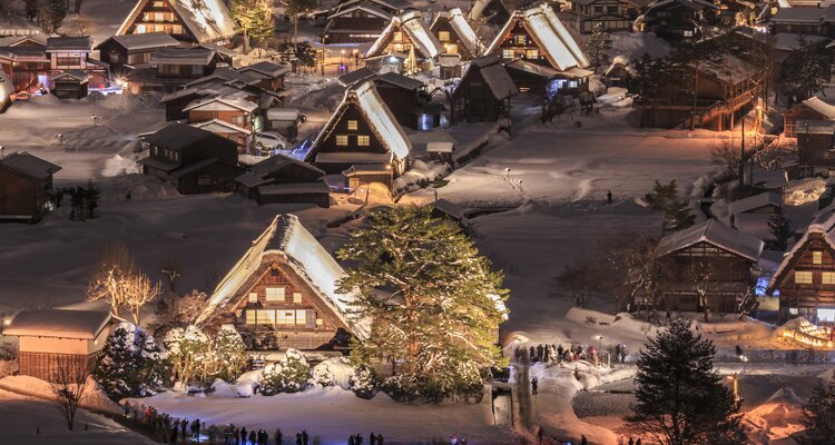Shirakawa-go Winter Light-Up