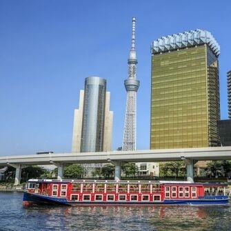 Take a Water Bus Ride Along the Sumida River