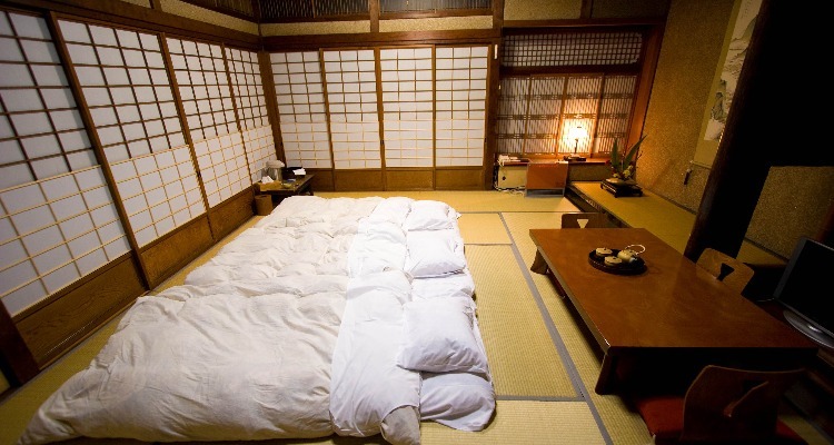 Traditional ryokan in Japan