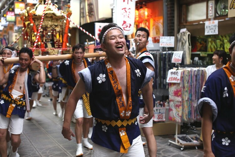 Osaka Tenjin Procession