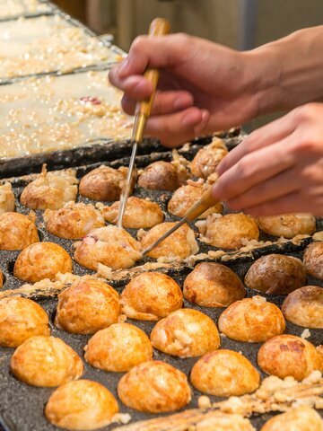 Osaka's famous street food