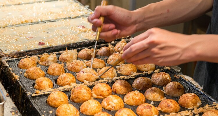 Street Food in Osaka