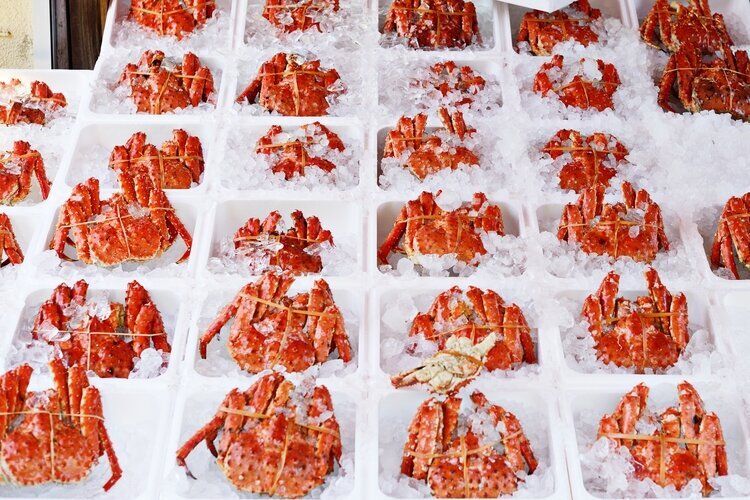 You can explore the local seafood market