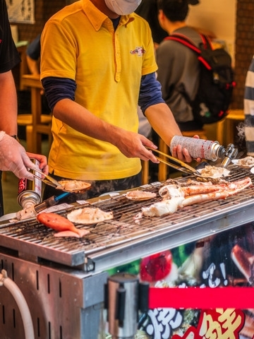 Indulge in a moving feast at Tsukiji Market, one of the world's great seafood destinations