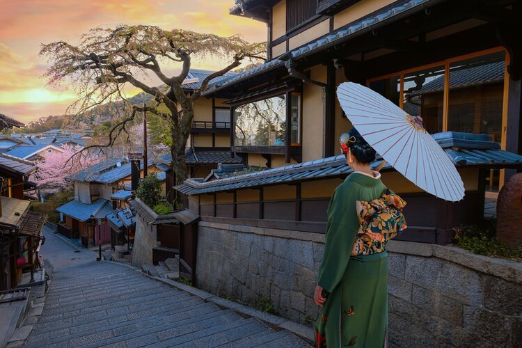 Sannenzaka in Kyoto