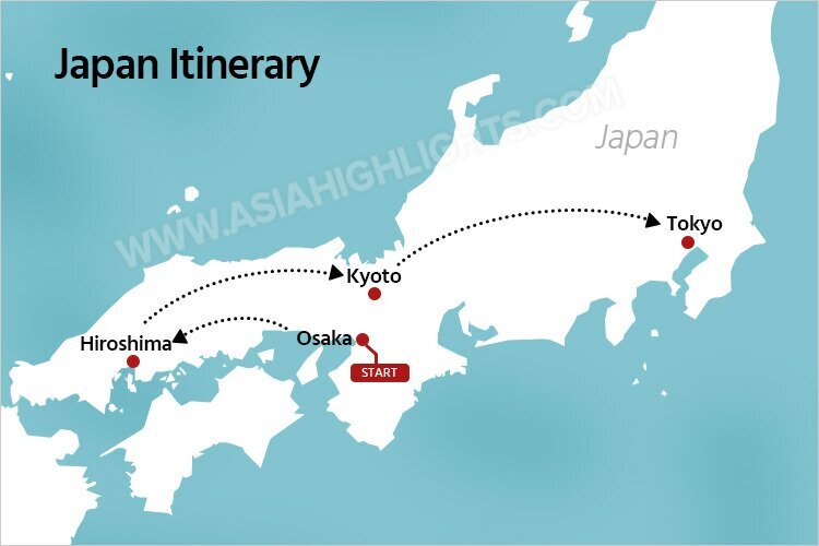 Osaka itinerary