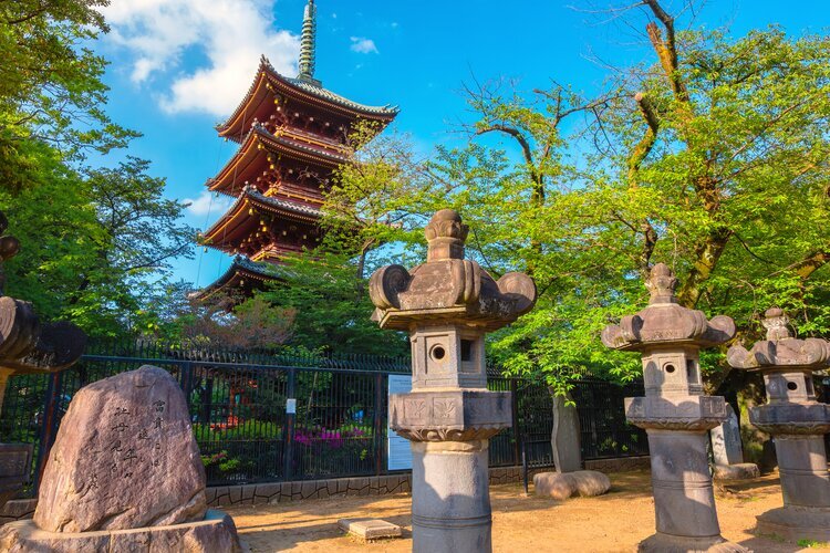 Ueno Park in Tokyo