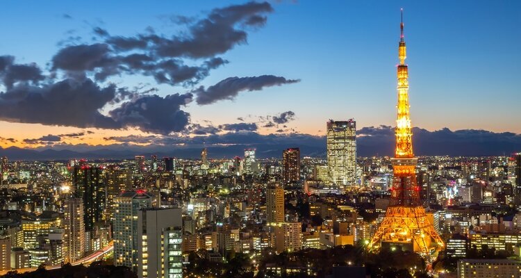 Tokyo at dusk