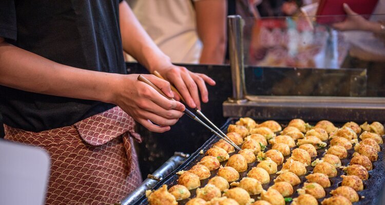Takoyaki in Osaka
