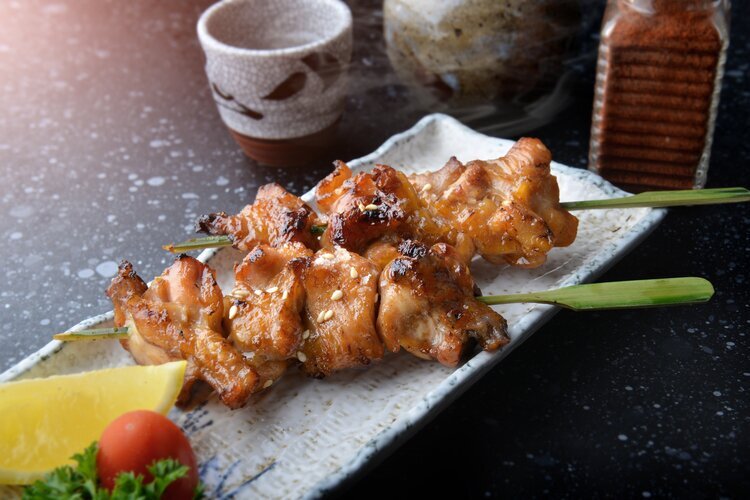 Japanese Food, Japanese Chicken Grill or Yakitori