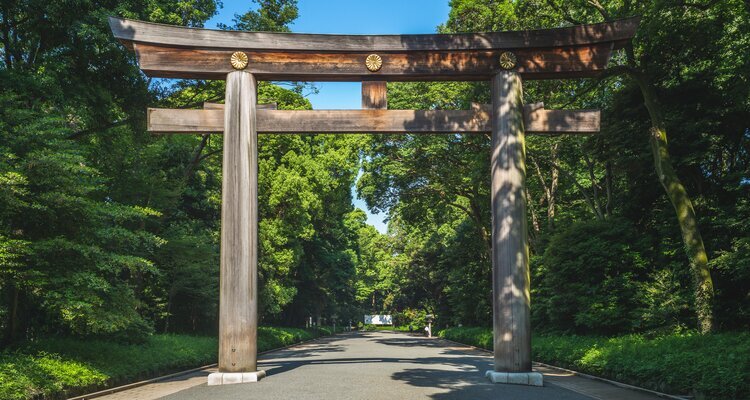 Meiji-Schrein in Tokio