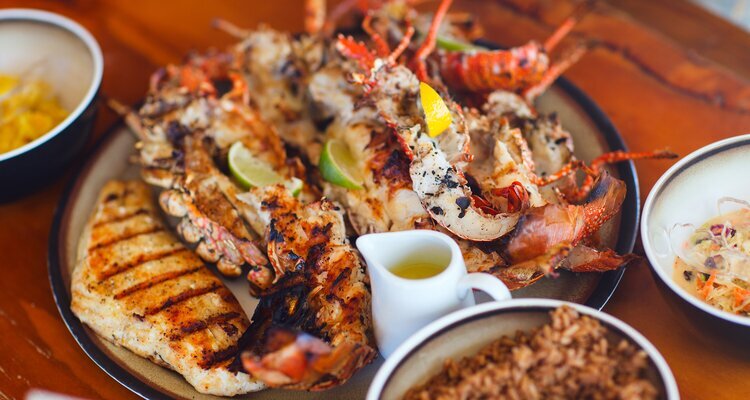 Japanese Food, Grilled Seafood