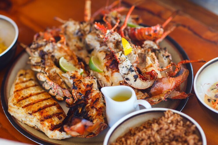 Japanese Food, Grilled Seafood