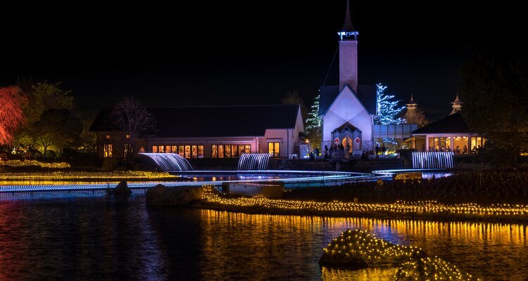 Nabana no Sato, Light Festival at Nagashima, Mie Prefecture