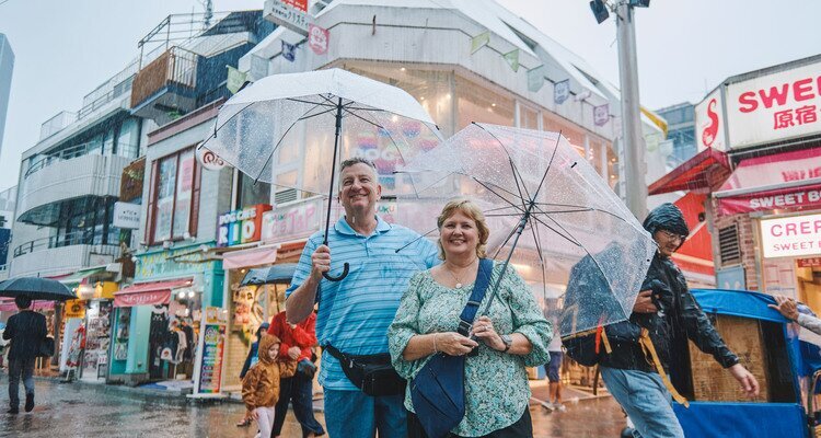 Tokyo during the rainy season
