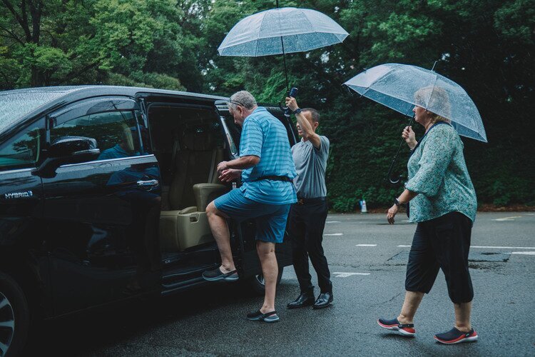 Our clients are traveling with our private car service