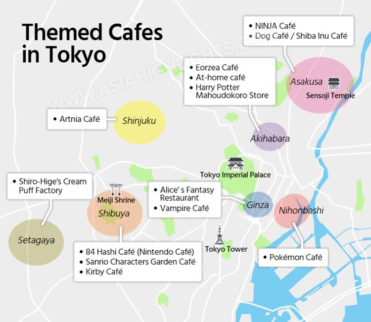 Themed Cafes in Tokyo