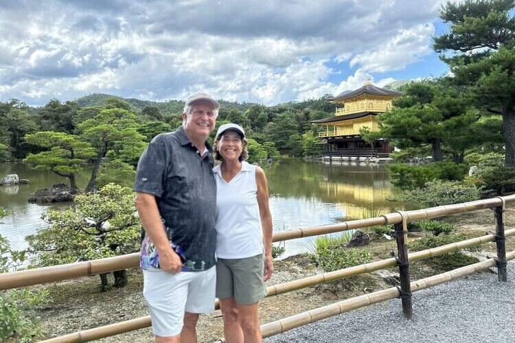 Our clients in Kyoto during the summer