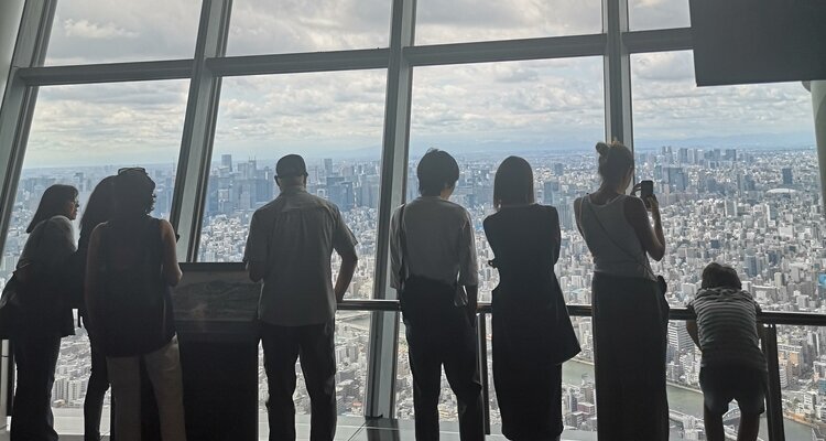 The Highest Observation Deck in Sky Tree