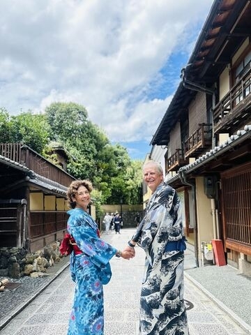 Kimono-wearing experience