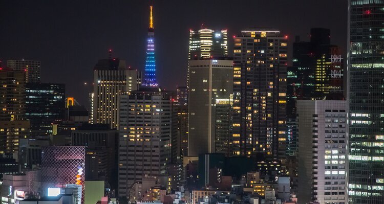 Akasaka Night View
