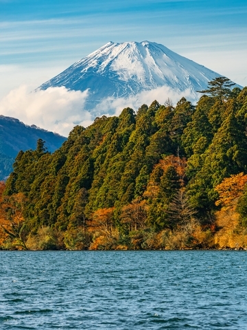 Ride on the Romance Car to visit Mt. Fuji