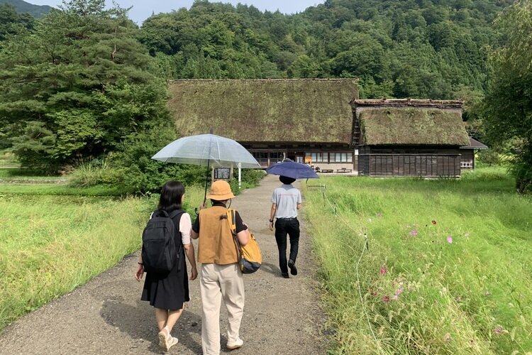 It was sunny when we visited last September