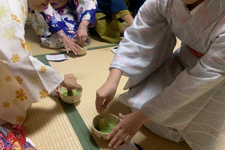 A tea ceremony 