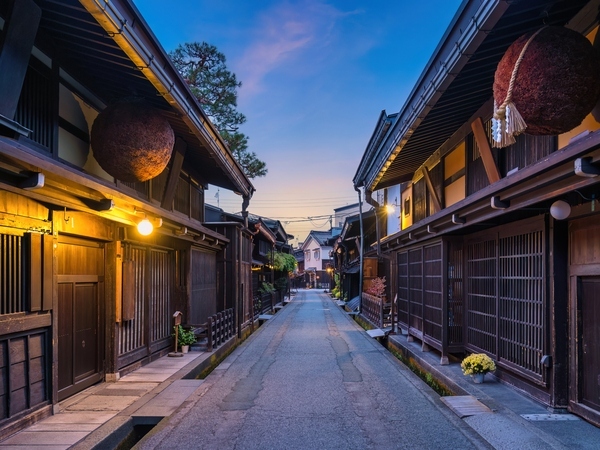 Takayama Sake Brewery Street