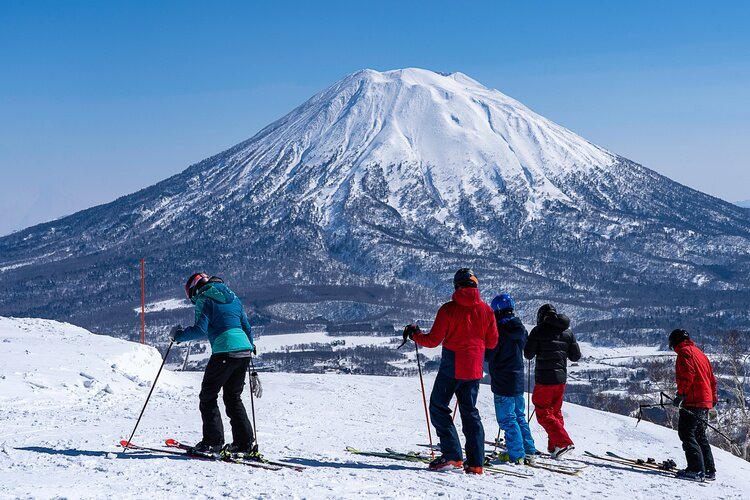 Skifahren in Hokkaidō