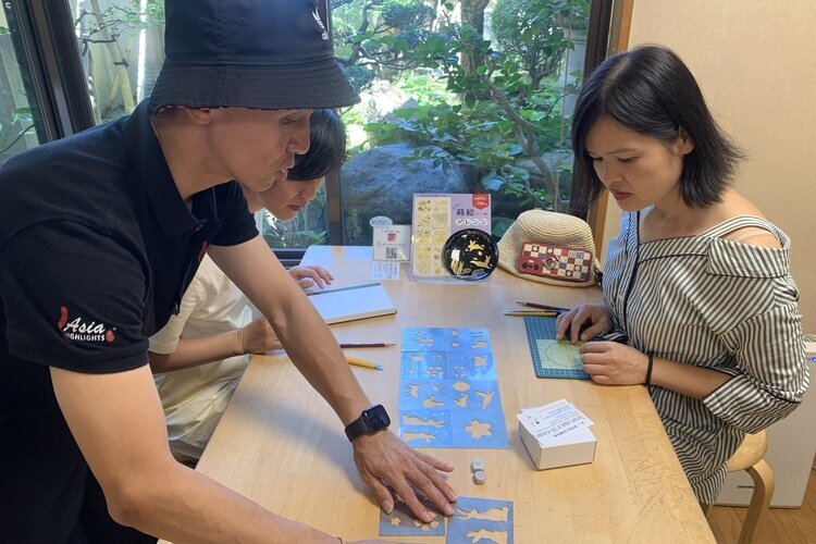 Gold-leafing Experience, Japan, Kanazawa