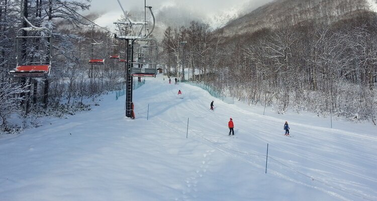 Skiing in Hokkaido