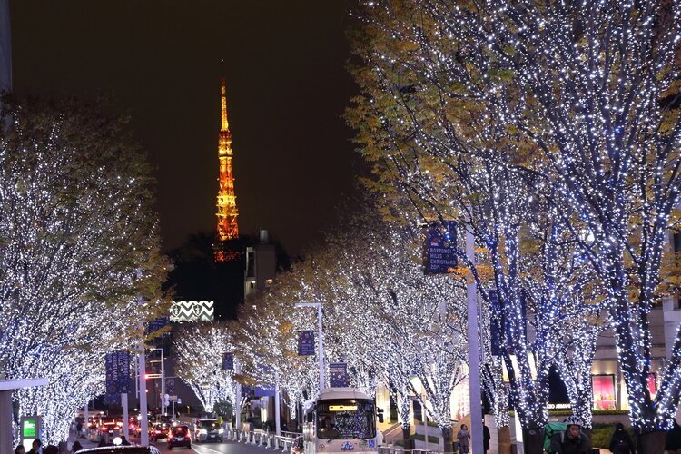 Lighting in Tokyo