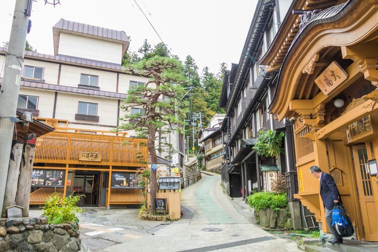 We were at Nozawa Onsen Street
