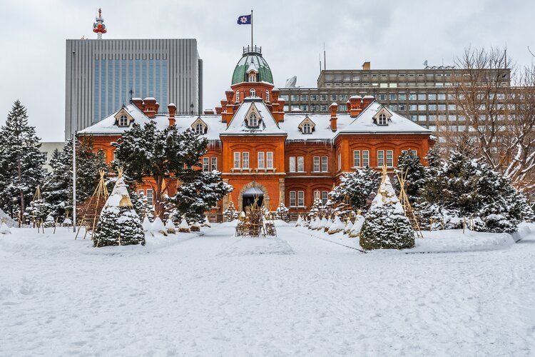 Sapporo in winter