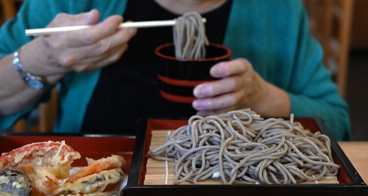 Taste soba noodles