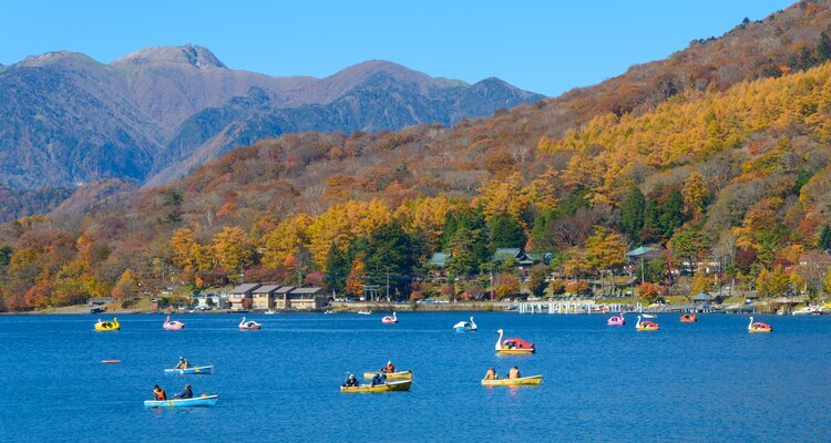 Boating on Lake Chusenji