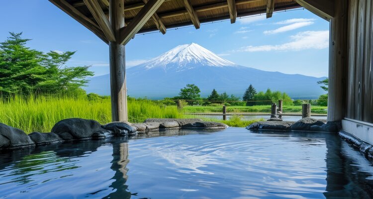 Mt Fuji hot springs