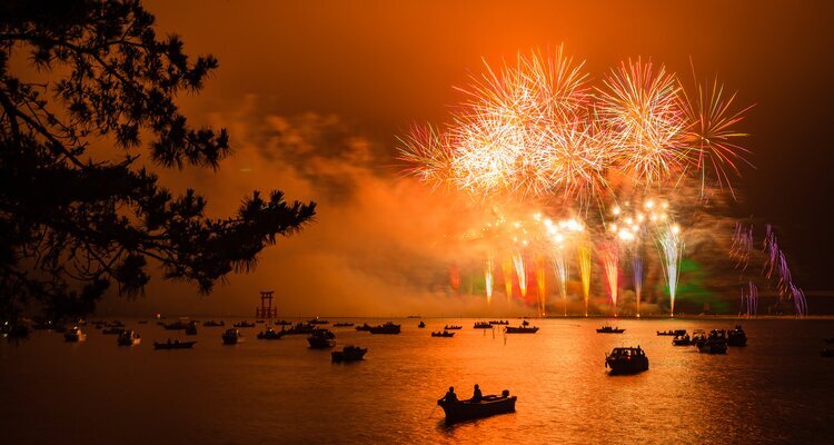 Bentenjima Fireworks
