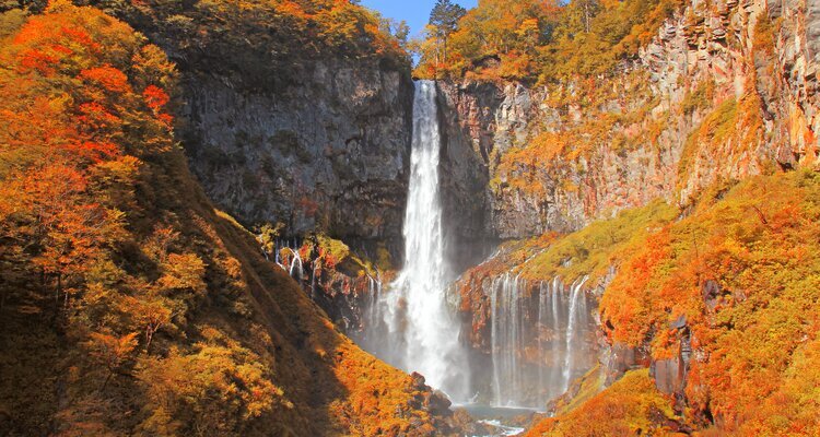 Autumn foliage in  Nikko