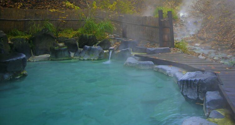 Japanese hot spring