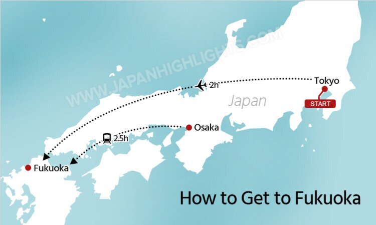 How to get to Fukuoka