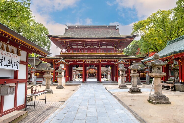 Dazaifu is a highlight in Fukuoka