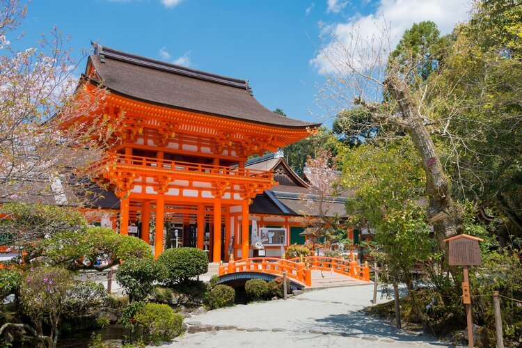 Kamigamo Shrine in Kyoto