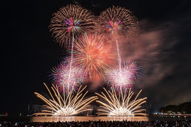 Zushi Beach Fireworks